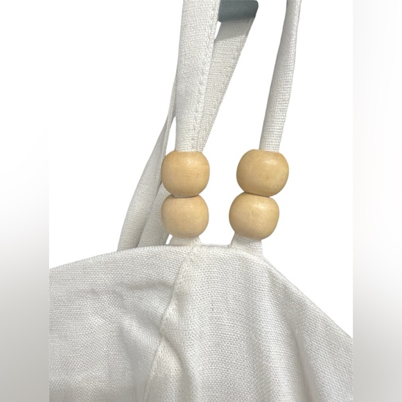 NWT Sam Edelman Women's Tinsley Spaghetti Strap Linen Dress size M - Picture 10 of 16